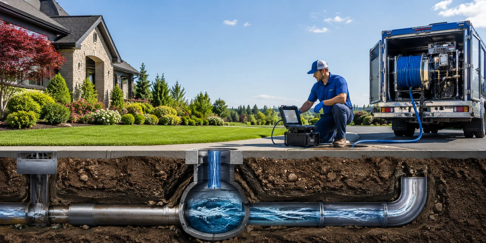 Drainage restoration information for Center Line, MI